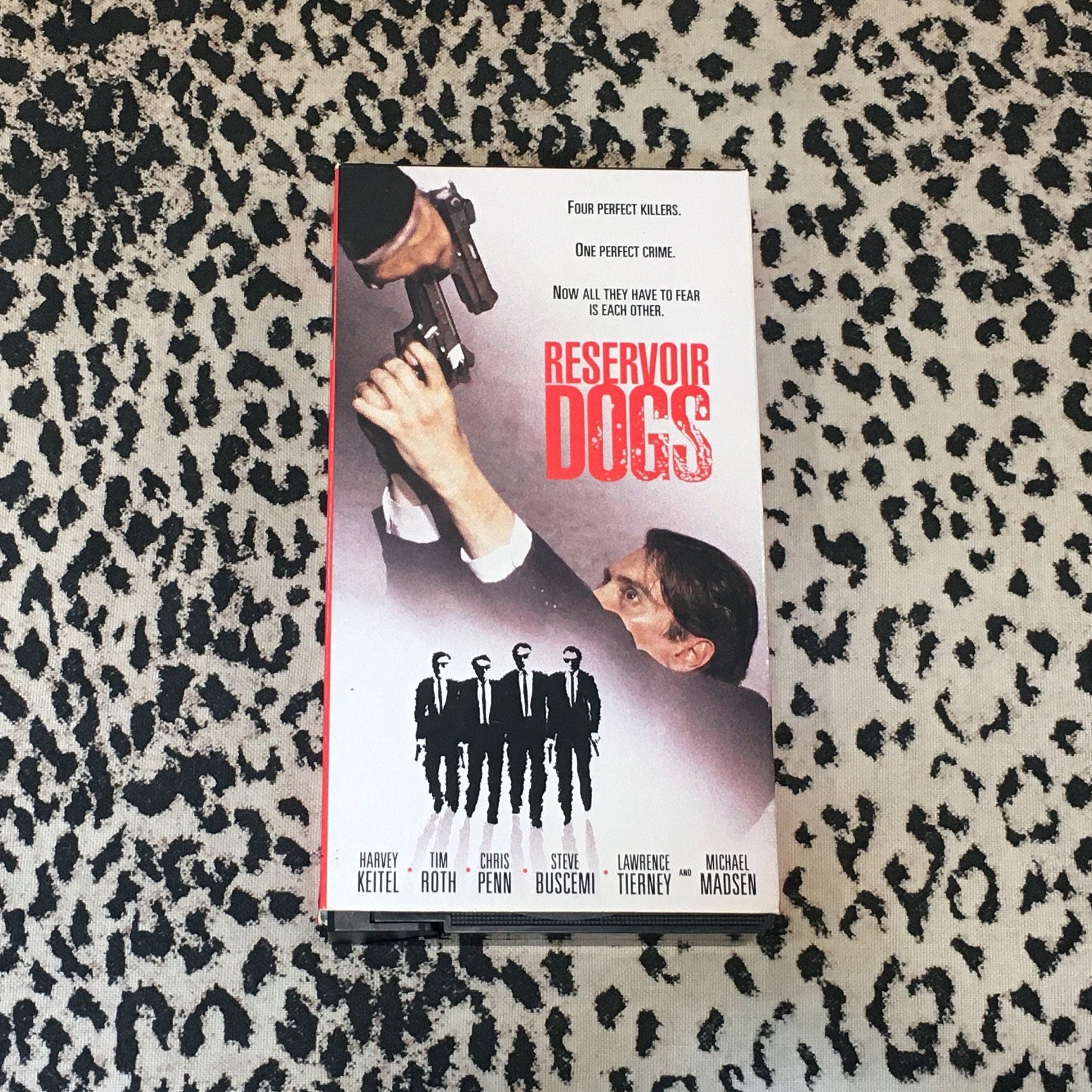 Reservoir Dogs VHS Vintage 1992 Quentin Tarantino Cult Etsy