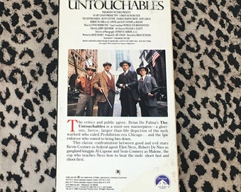 The Untouchables VHS Movie Tape 1988 Vintage Sealed