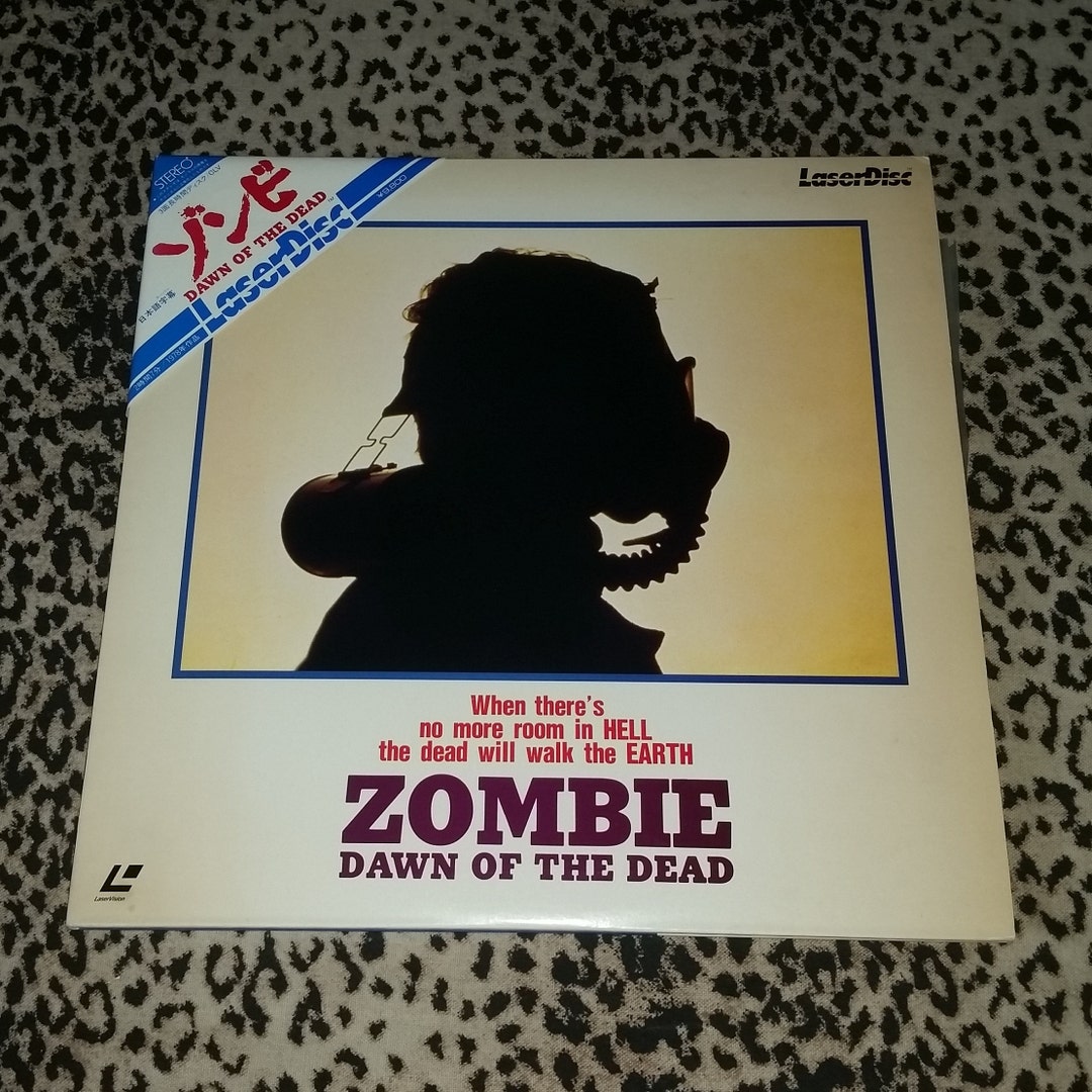 1978年／ZOMBIE・DAWN OF THE DEAD。【レーダーディスク】 Zombie: Dawn of the Dead Japanese Import [laser Disc] Rare Horror
