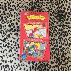 SEALED* The Best of Beavis and Butt-head Troubled Youth Feel Our Pain [VHS] Still Sealed Brand New VHS Tape 90&#39;s Beavis and Butthead Vintage