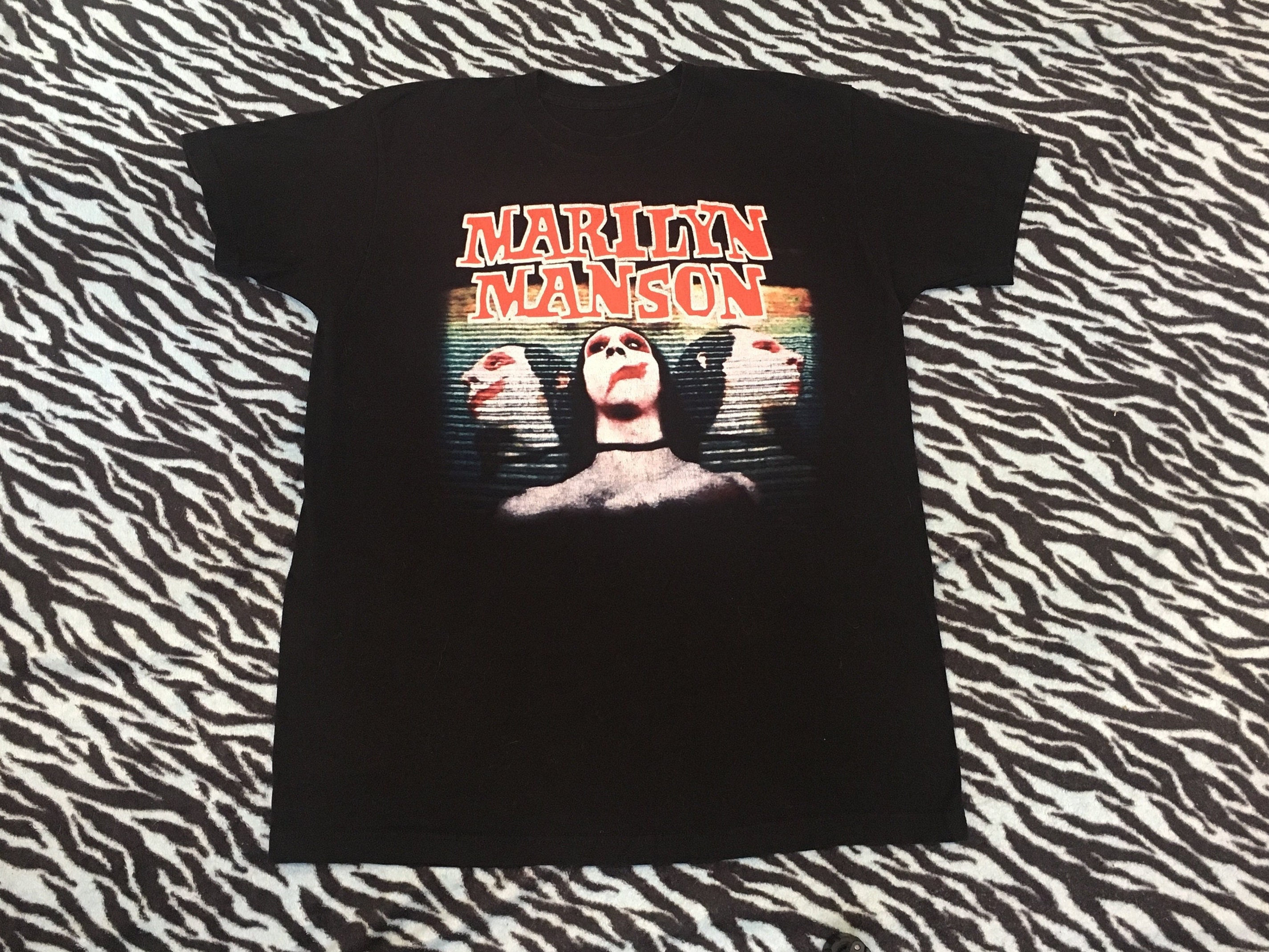 Marilyn manson sweet dreams t shirt Clearance