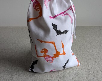 Herbruikbare katoenen tas voor Halloween / Katoenen cadeautas / Groentetas