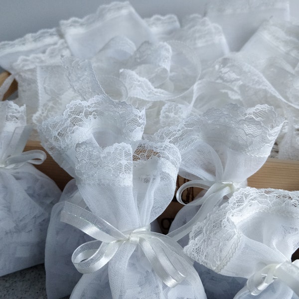 Lace Wedding Favors Etsy