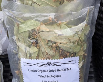 Biologische luchtgedroogde lindebloesem (Tilia Cordata): kruidenthee - 57 g