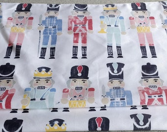 Set van 2 luxe, absorberende katoenen theedoeken met notenkrakerpatroon / Keukendoeken van biologisch katoen / Eetdoeken van biologisch katoen / Cadeau voor een housewarming