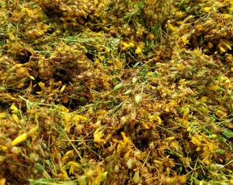 Organic St John's Wort Dried Herb: Herbal Tea