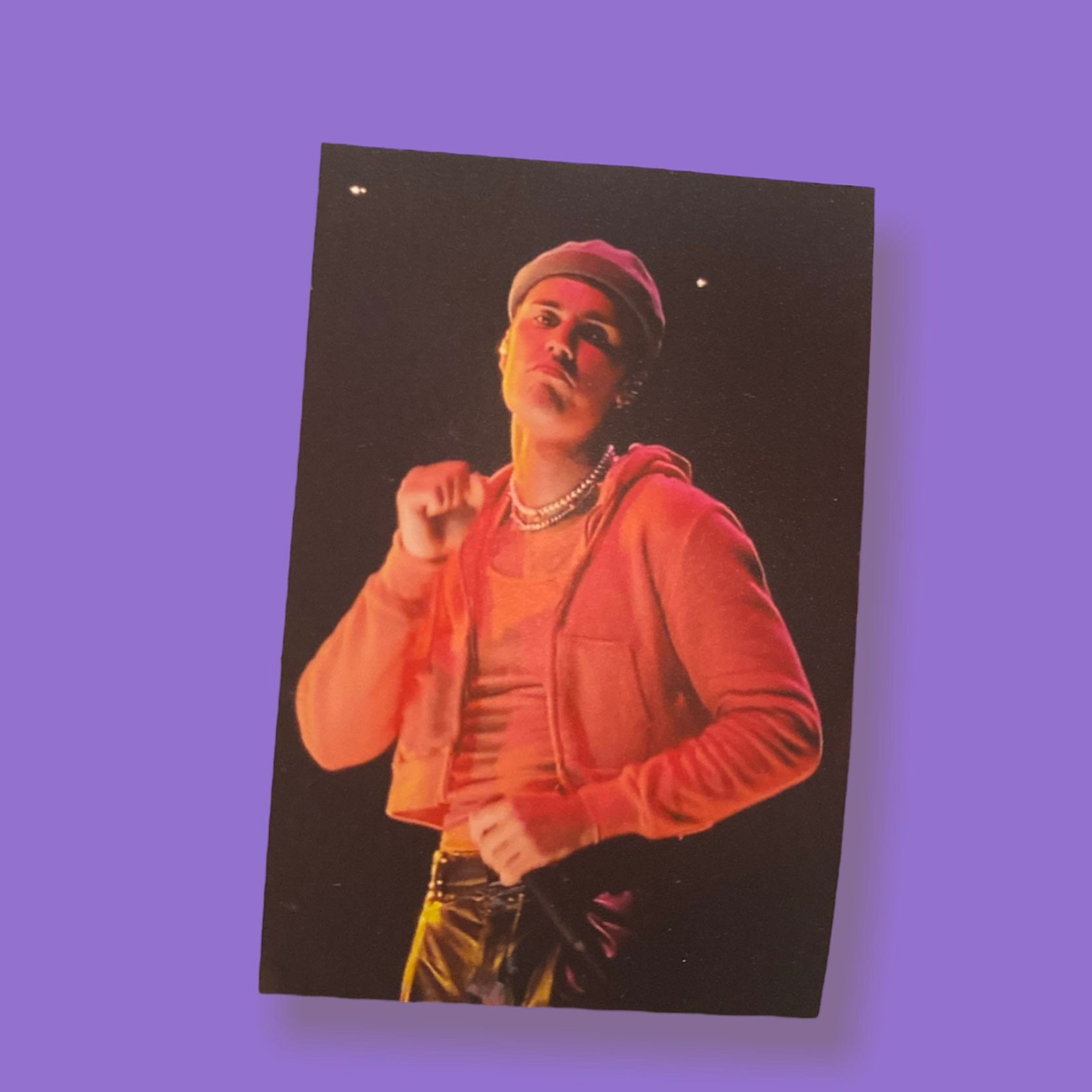 Justin Bieber Justice Tour 2x3 Wallet Prints