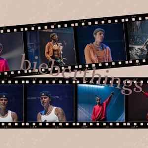 Justin Bieber Digital Collage Canva Design File 2