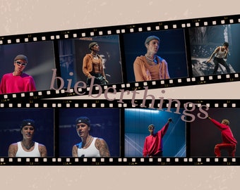 Justin Bieber Digital Collage Canva Design File 2