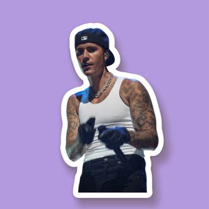 Justin Bieber Tour Stickers