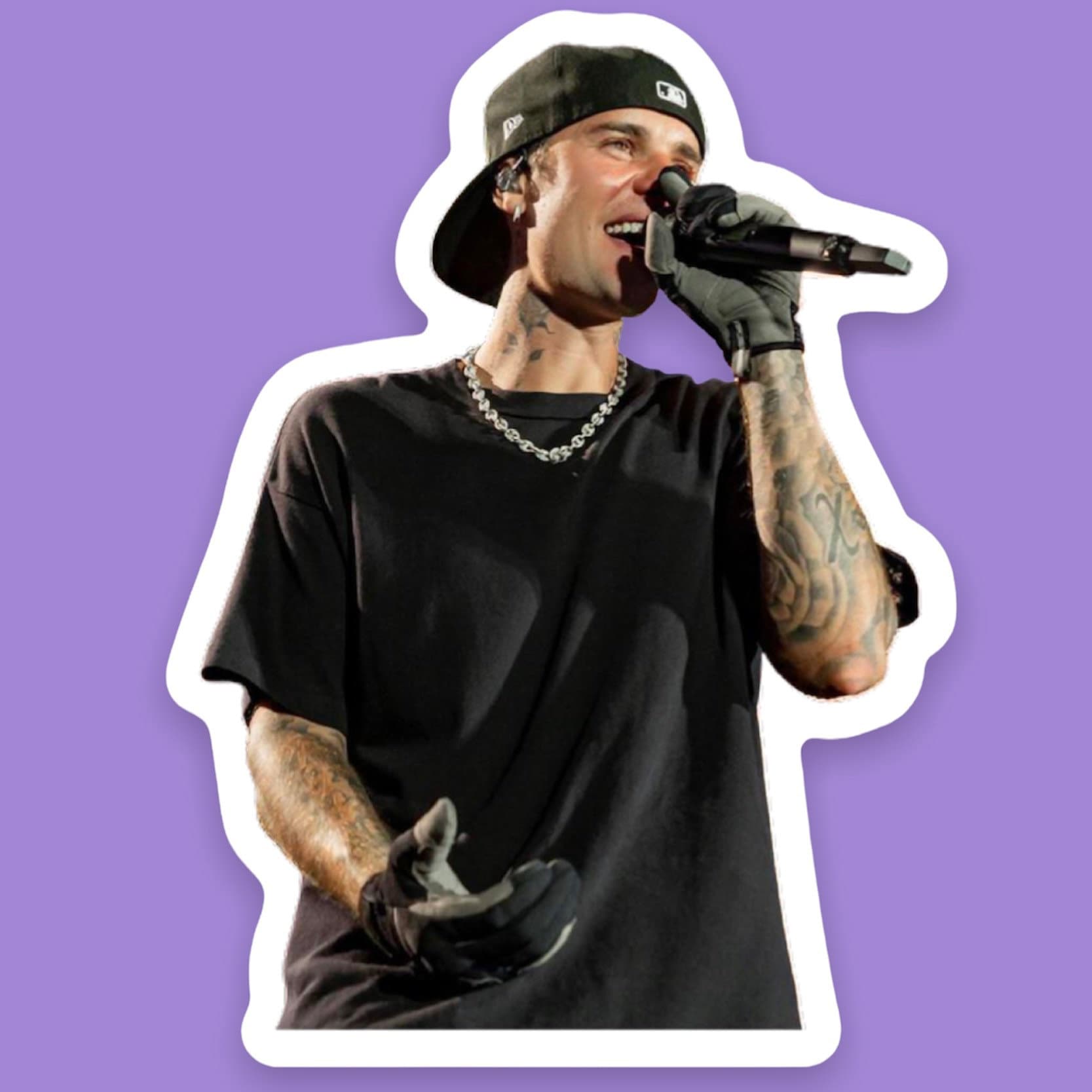 【Justin Bieber愛用】Saint Christopher Surf Necklace, Blue Amazon.com: Justin Bieber Official Justice World Tour Neon