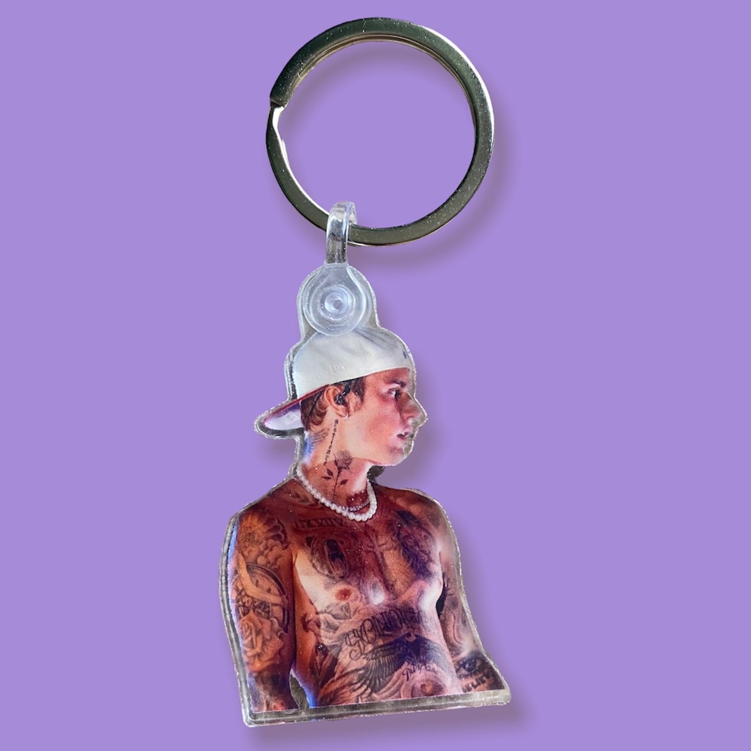 Buy Justin Bieber Shirtless Keychain Online in India - Etsy