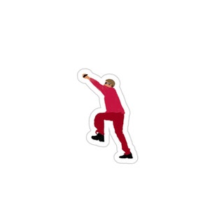 Justin Bieber Stompstin 2.0 Die-Cut Sticker