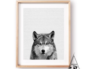 Animal print ,wolf print, woodlands nursery,wild animal print,wolf art,Kids Room print, forest animal print, wolf digital download