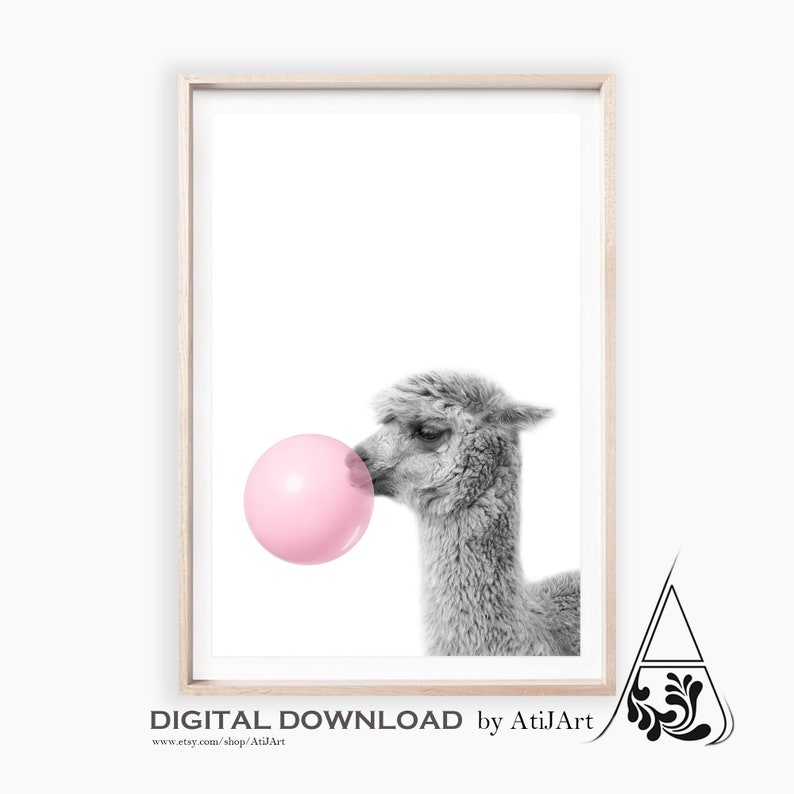 alpaca nursery decor
