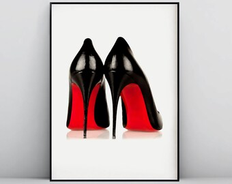 Louboutin Poster | Etsy Louboutin Poster | Etsy
