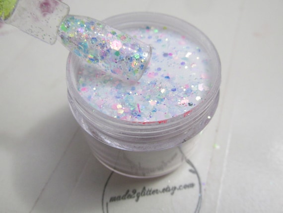 Cake Pop Glitter Acrylic Mixes for Nail Art Sculpting Nails 