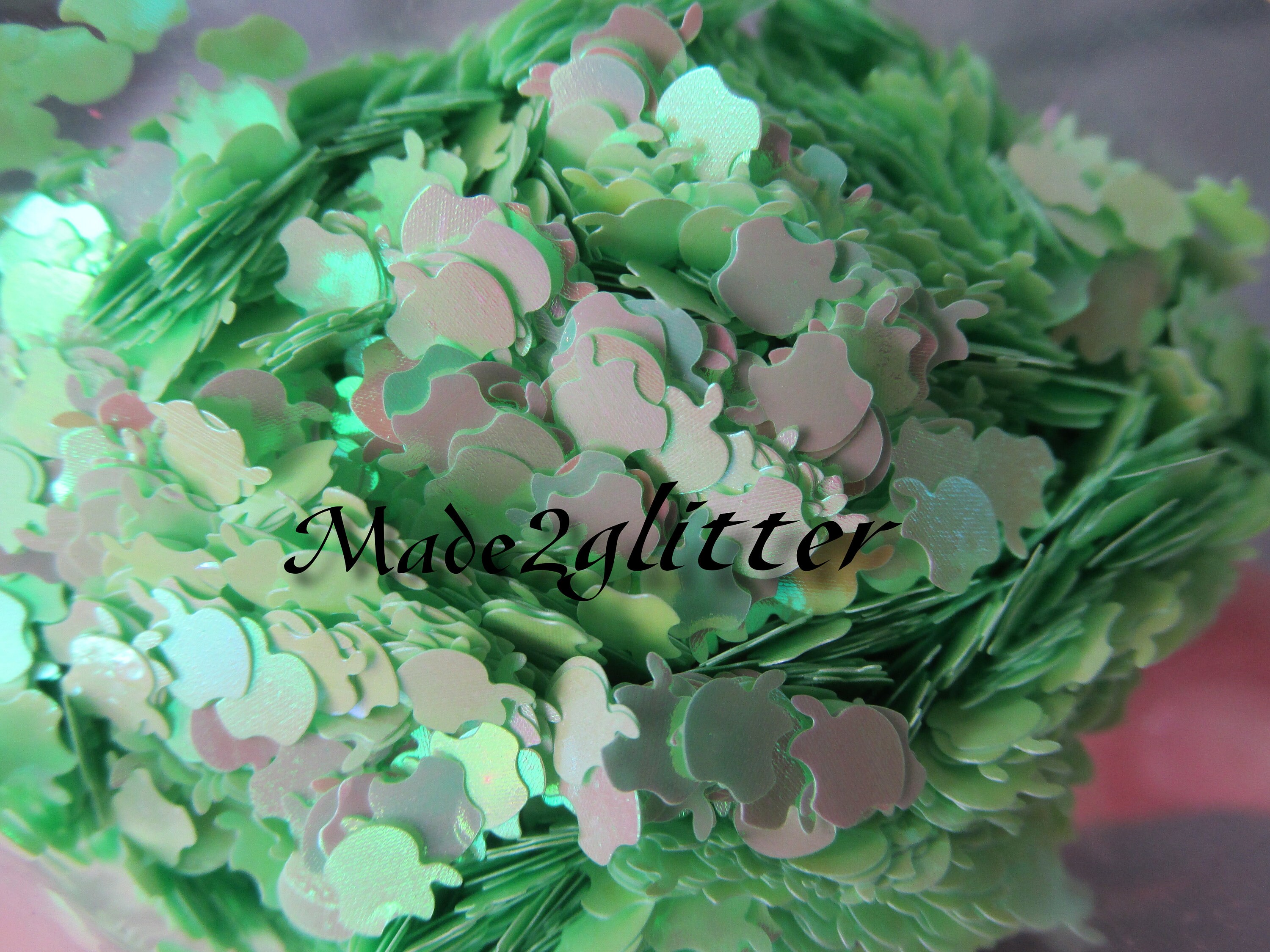 Glitter Nail Art Spangle Shapes - Etsy