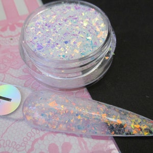 Unicorn Dandruff Micro Flakes nail slime tumblers epoxy resin art Glitter