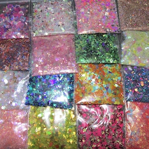 Handtas bundel glittermixen