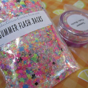 Iridescent and Holographic glitter mixes