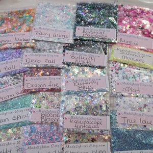 Glitzer mischt Greifbeutel-Bundle