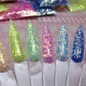 Irregular glitter Flakes nail art irregular shards set