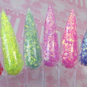 Unicorn Dandruff Micro Flakes nail art Glitter