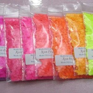 Neon Fluorescent starfish glitter nail art glitter shape spangle sequins