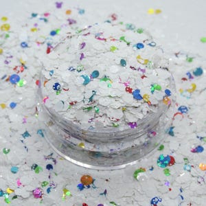 Dipping Dots brokat mix nailart/rzemiosło/paznokcie