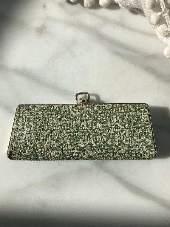 vintage eyeglass case hard Gem