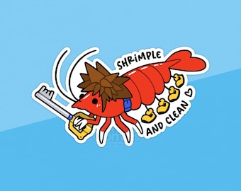 Sora "Shrimple and Clean" Sticker