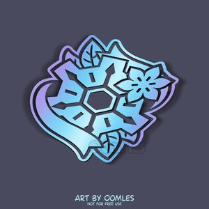 PMD Time Gear Holo Vinyl Decal
