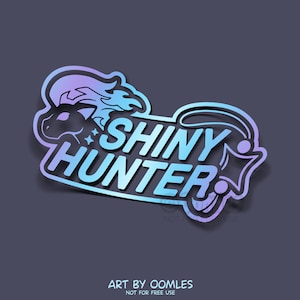Shiny Hunter Holo Vinyl Decal