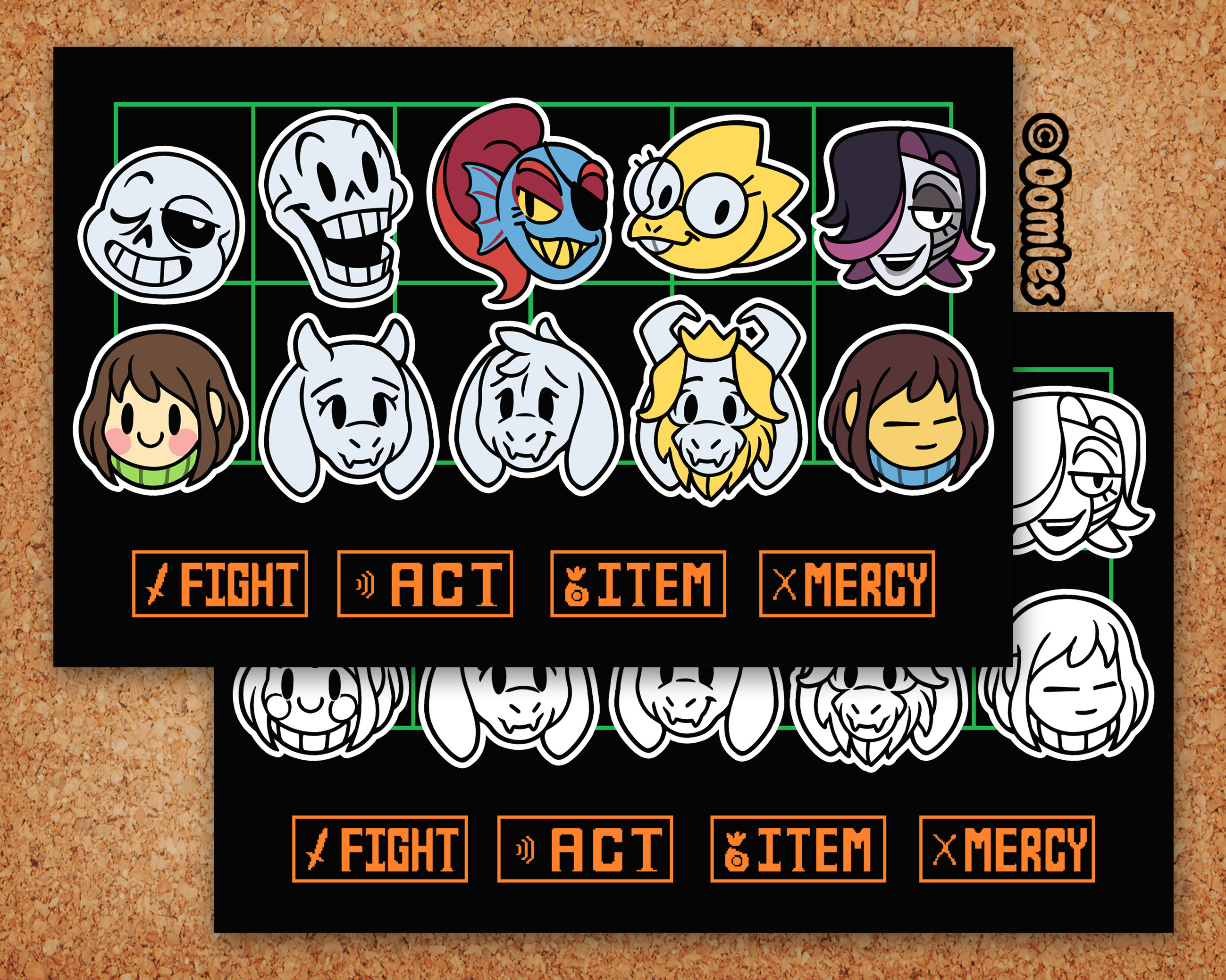 Tier list of how gay each character is : r/Undertale