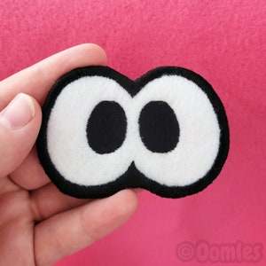 Toony Eyes Iron On Patch