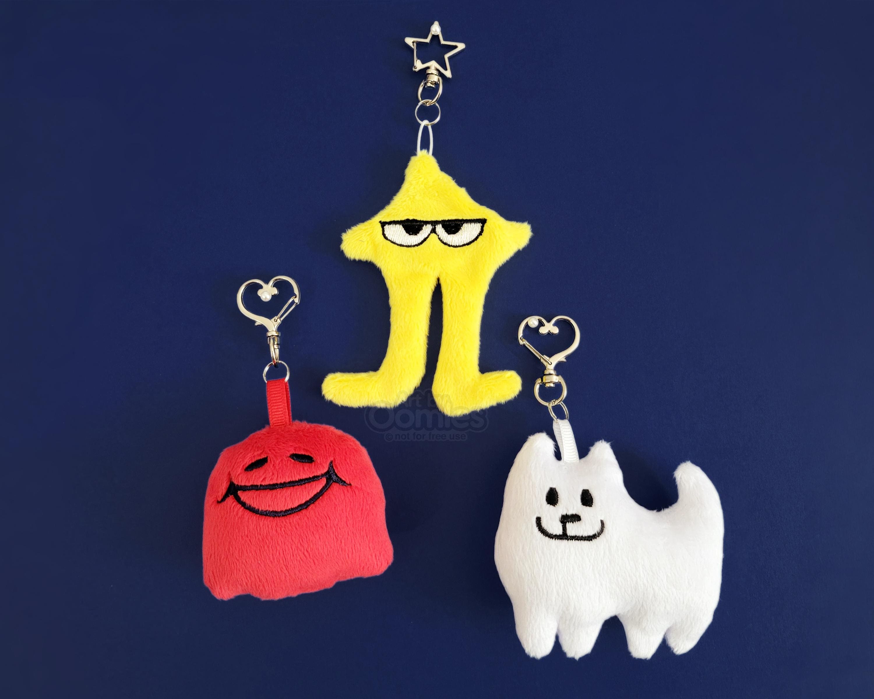 手作りぬいぐるみデルタルーンフレンズ（スターウォーカー、ヌバート