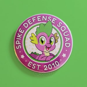 Botón Pinback del Escuadrón de Defensa Spike de 2,25"