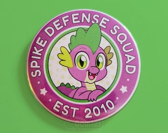 Spike Defense Squad 2.25" Pinback Button