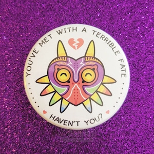 Majora Pinback 1.25&quot; Buttons / 2.25&quot; Magnets