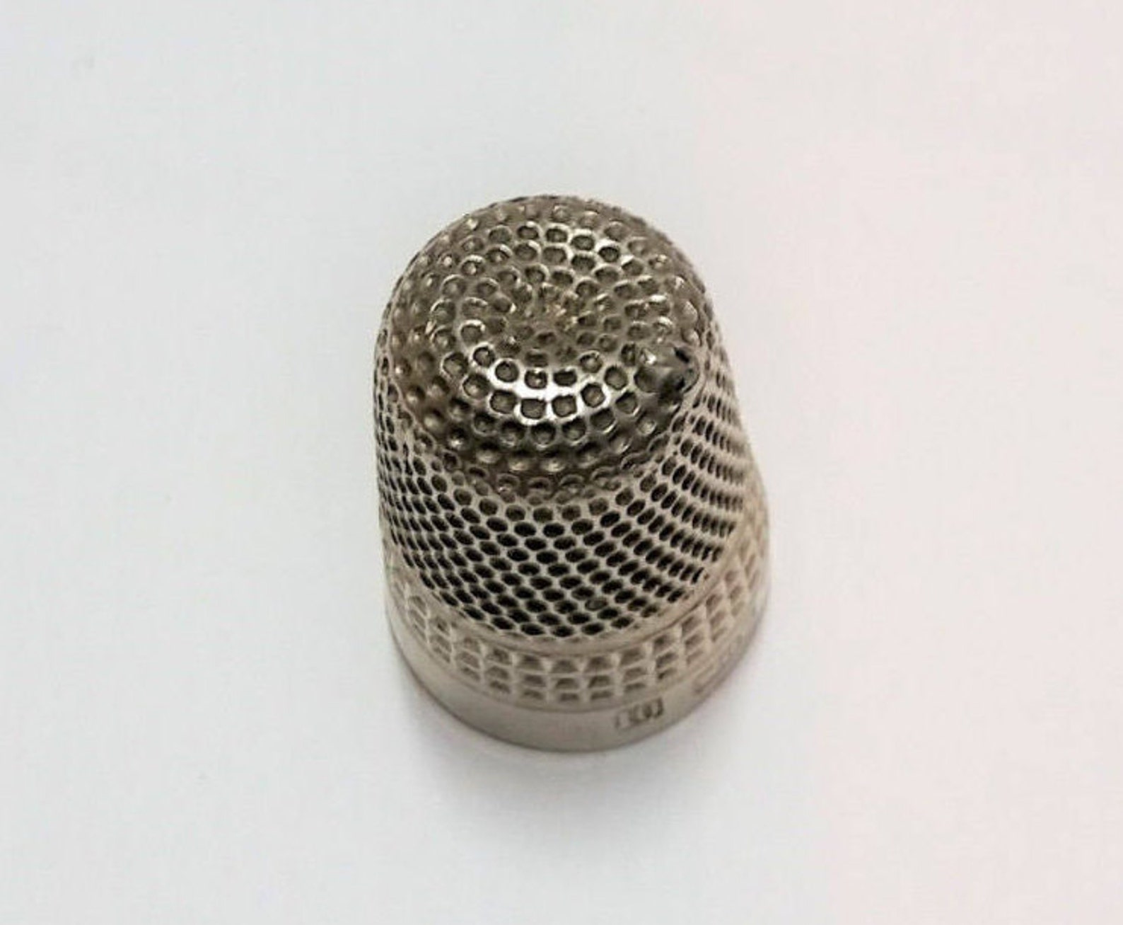 Sterling Vintage Thimble Walter & George Myers of Birmingham - Etsy