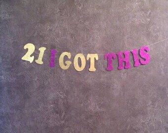 Shield Happy 21st Birthday Banner Personalized Party Backdrop Decoration