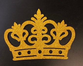 Foam Crown 4.5" 20PK Gold, King Crown, Princess Crown Tiara, Princess Birthday, It's a Boy, Little Prince Baby Shower Royal Party