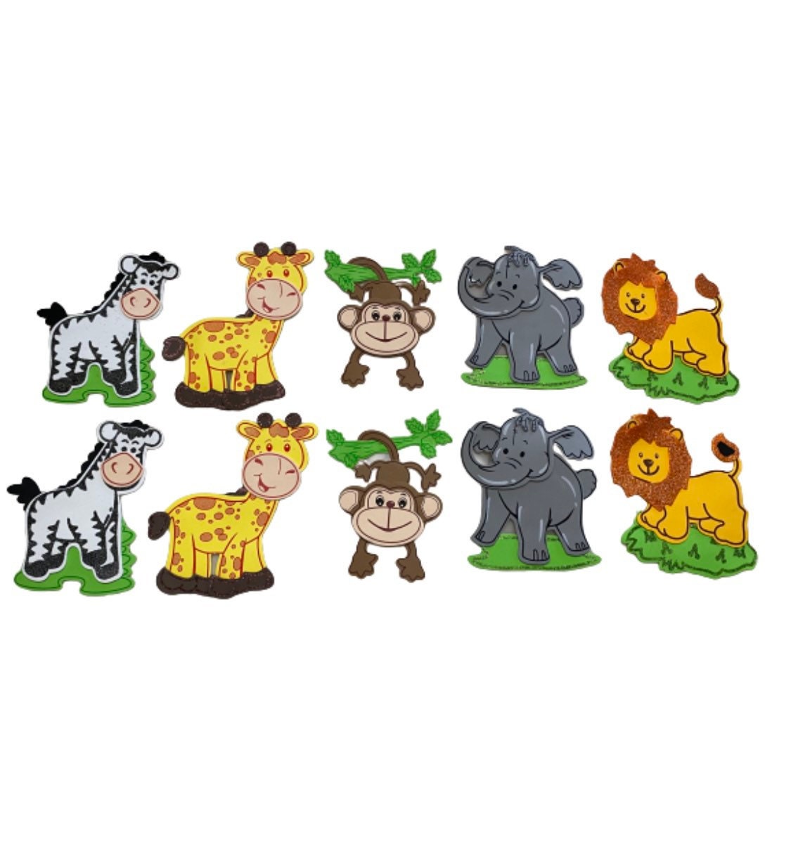 10 Pcs Jumbo Safari Animals Foam Cutouts Decor-jungle Animals - Etsy Denmark 10 Pcs Jumbo Safari Animals Foam Cutouts Decor-jungle Animals - Etsy Denmark
