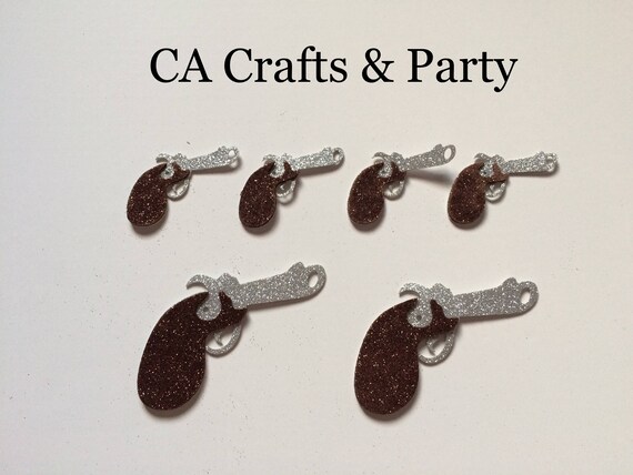 Cowboy Foam Gun 10 Pcs Cowboy Theme Party Decor Foamy Gun Etsy