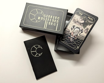 Sinking Wasteland Tarot Deck with Rigid Box and Booklet - 5th Edition