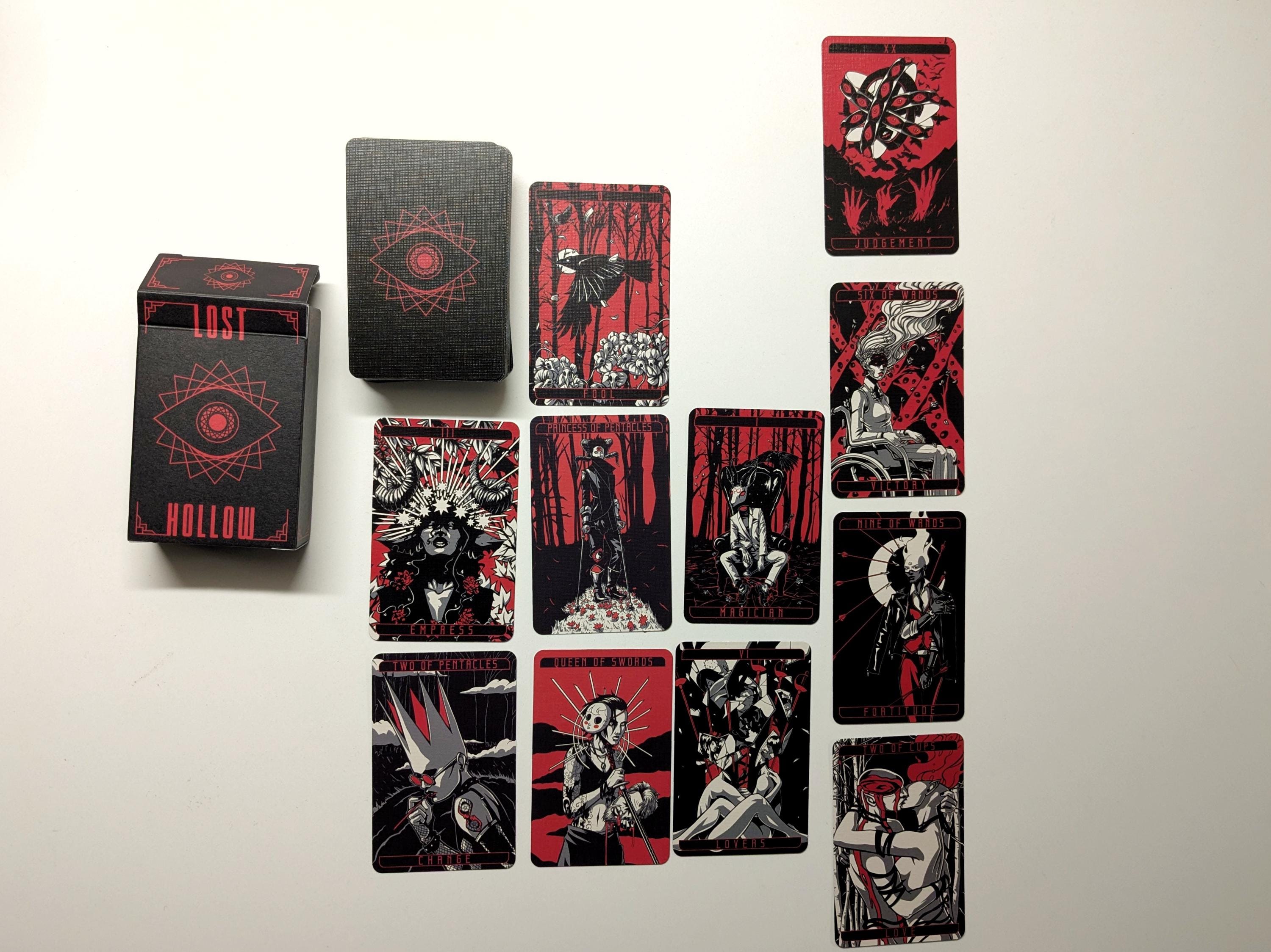 Lost Hollow Pocket Size Tarot Deck - Second Edition With Tuck Box