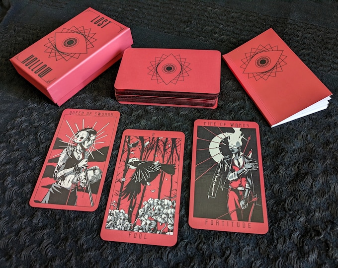 Lost Hollow Tarot Deck - 4th Edition with Rigid Box and Guide Booklet