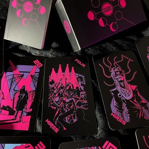 Neon Moon Tarot Deck - 5th Edition with Rigid Box and Guide Booklet