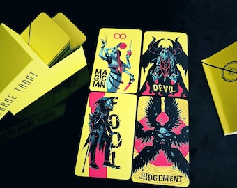 Teknebrae Tarot Deck - v2.0 met stevige doos en handleiding.